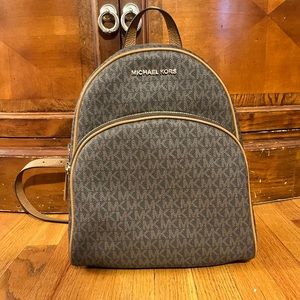 NWOT Michael Kors Dark Brown Mini Backpack